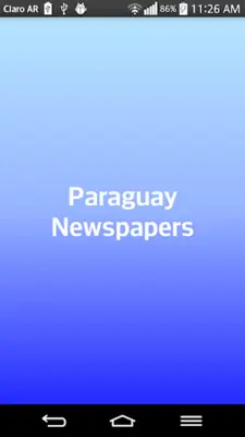 Paraguay Newspapers android App screenshot 5